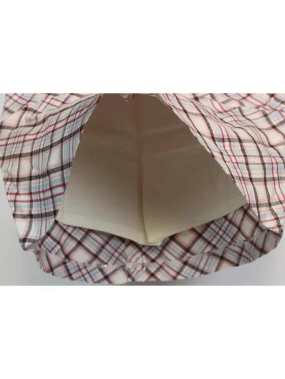 2008 Gymboree Winter Snowflake Button Plaid Tartan Skorts sz 10 Adjustable Waist